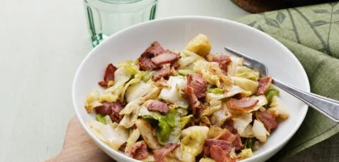 Le Bacon and Cabbage