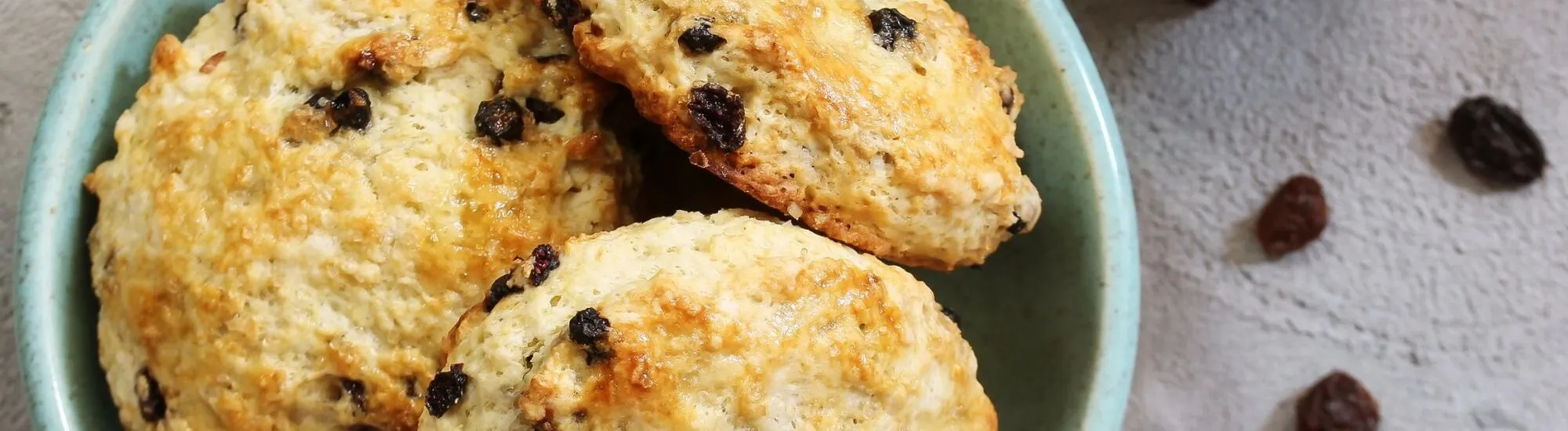 Les scones irlandais