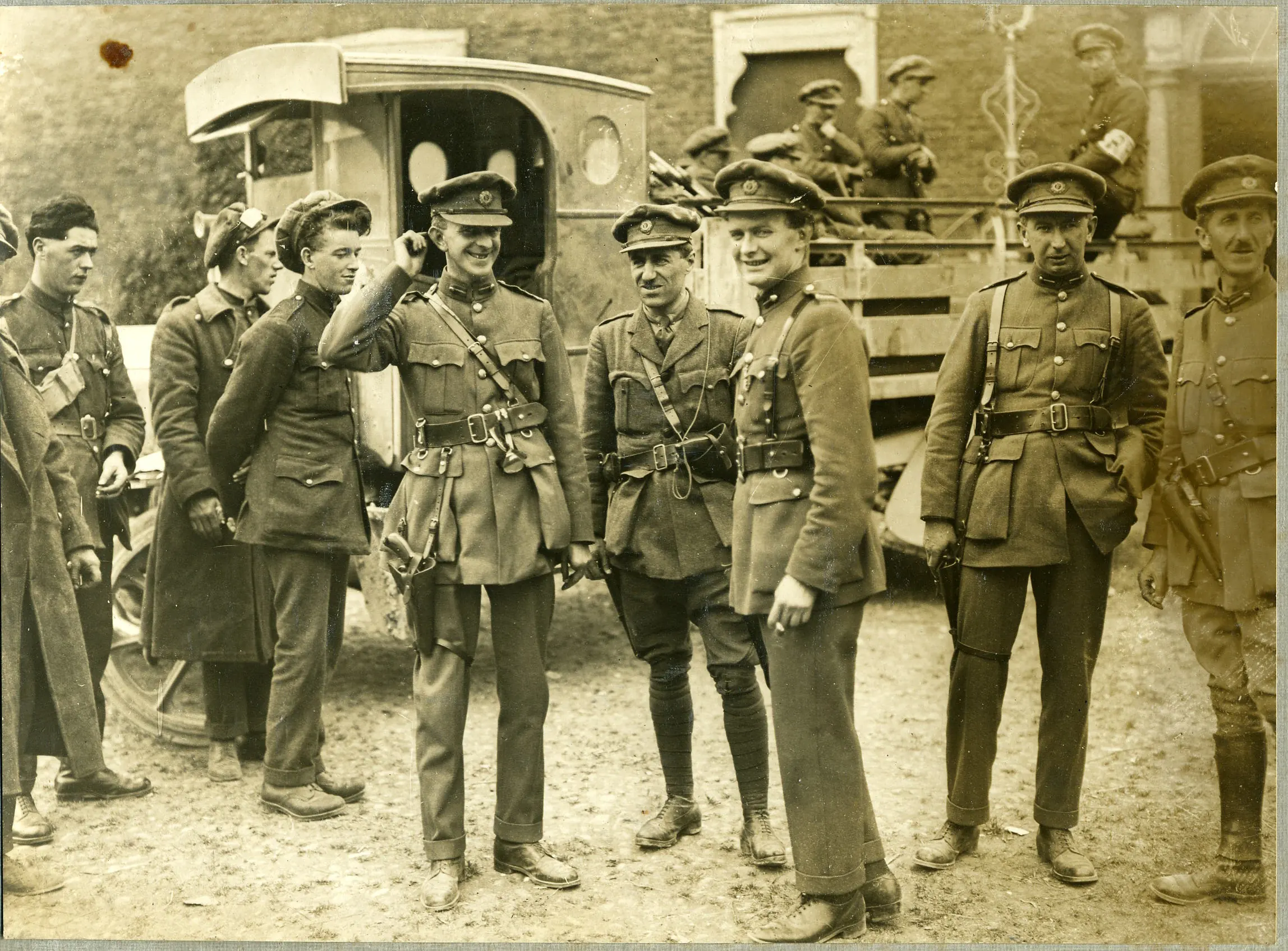soldats irlandais
