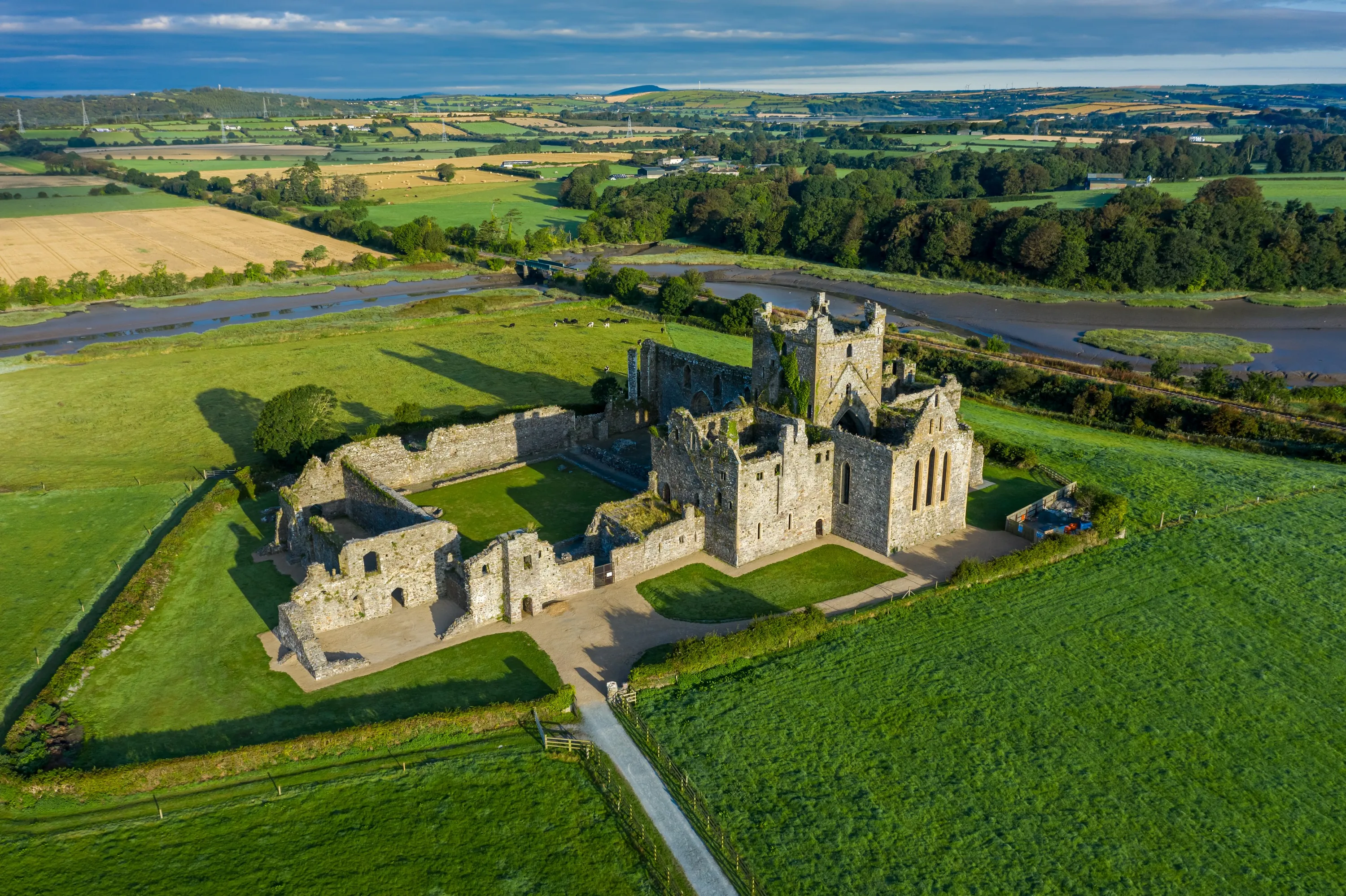 La Dunbrody abbey - © Irish Drone Photography