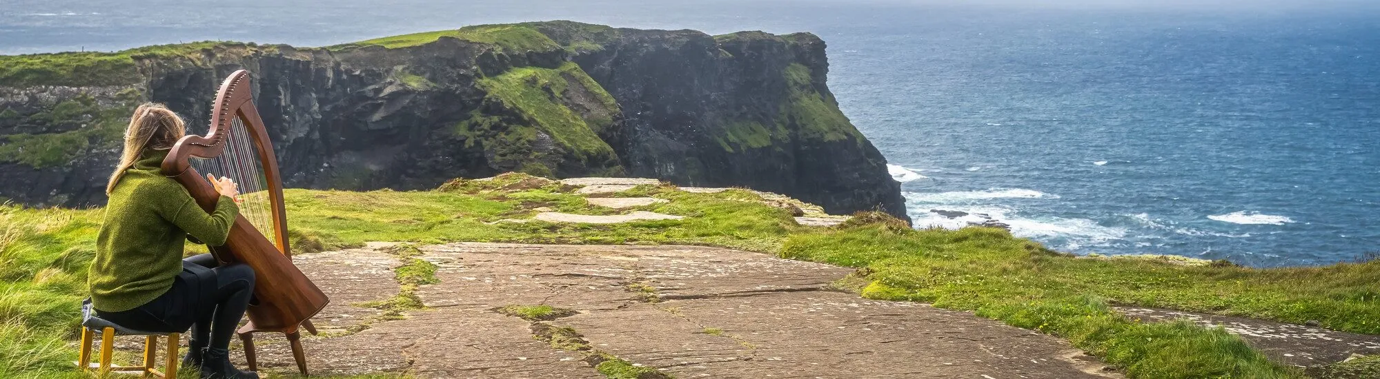 La harpe irlandaise