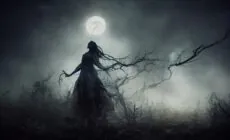 Une Banshee au coeur de la nuit en Irlande - © Declan Hillman