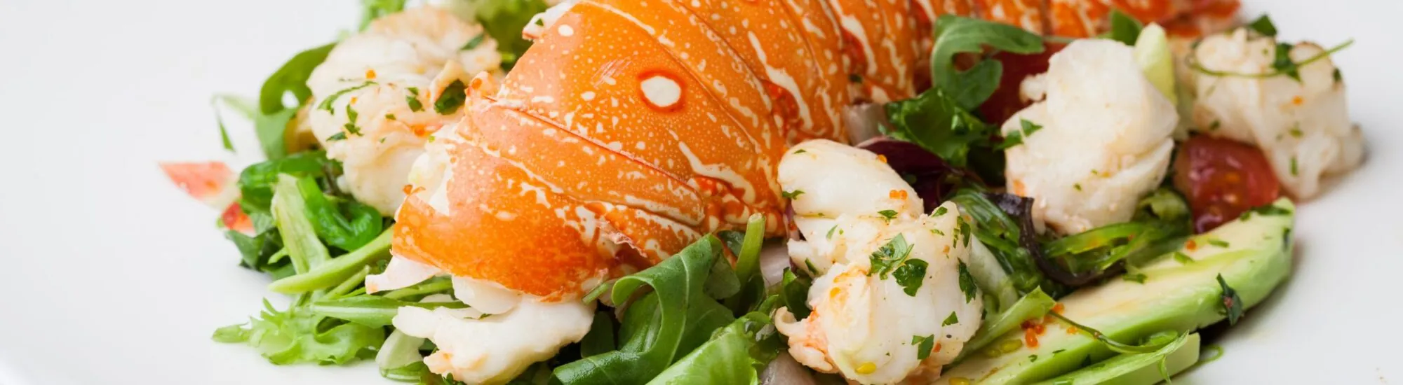 La lobster salad
