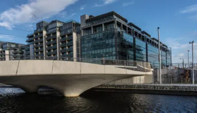 Le Spencer Dock Bridge - William Murphy - cc