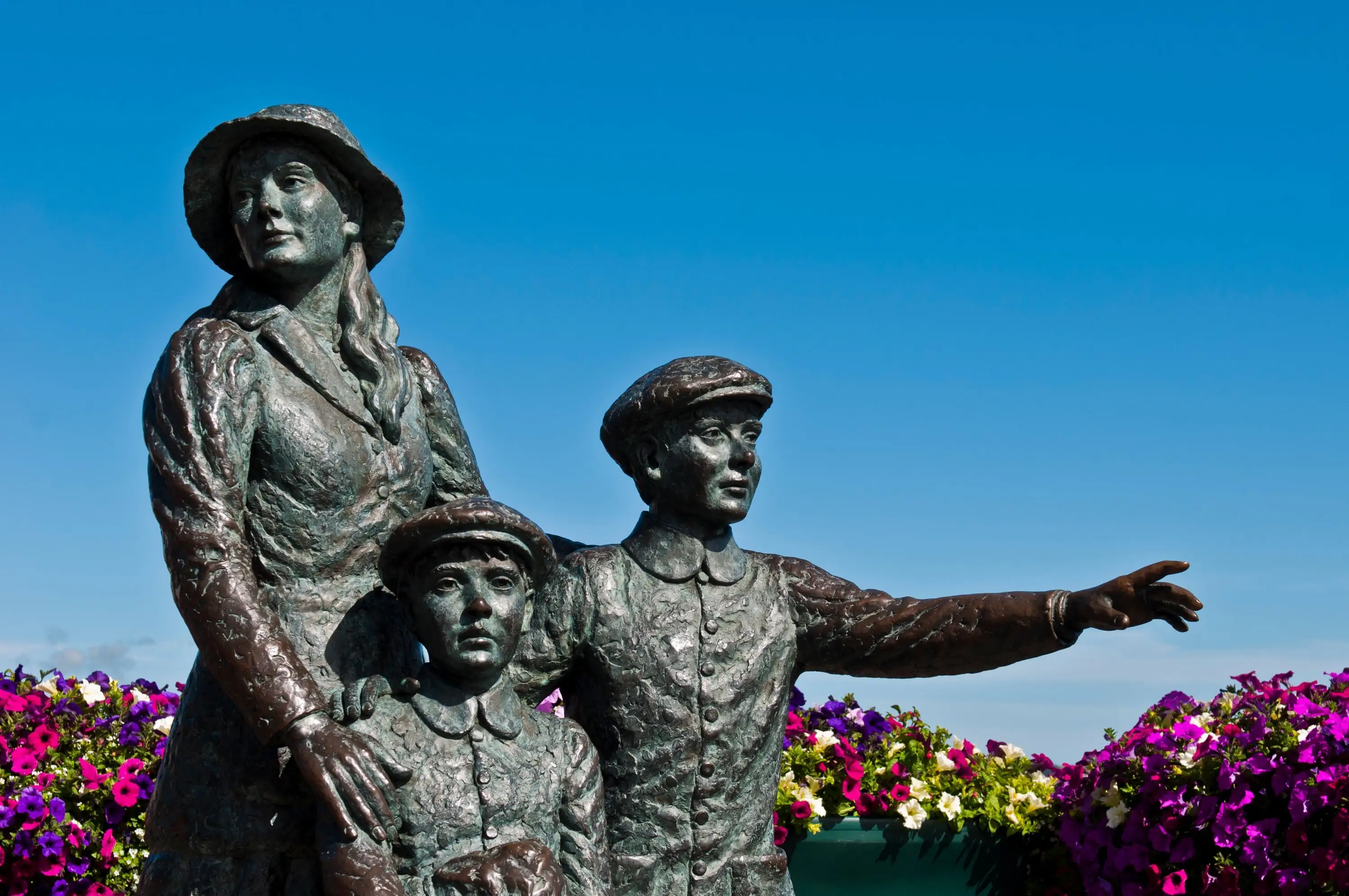 Le Annie Moore Monument à Cobh - © Luis Santos