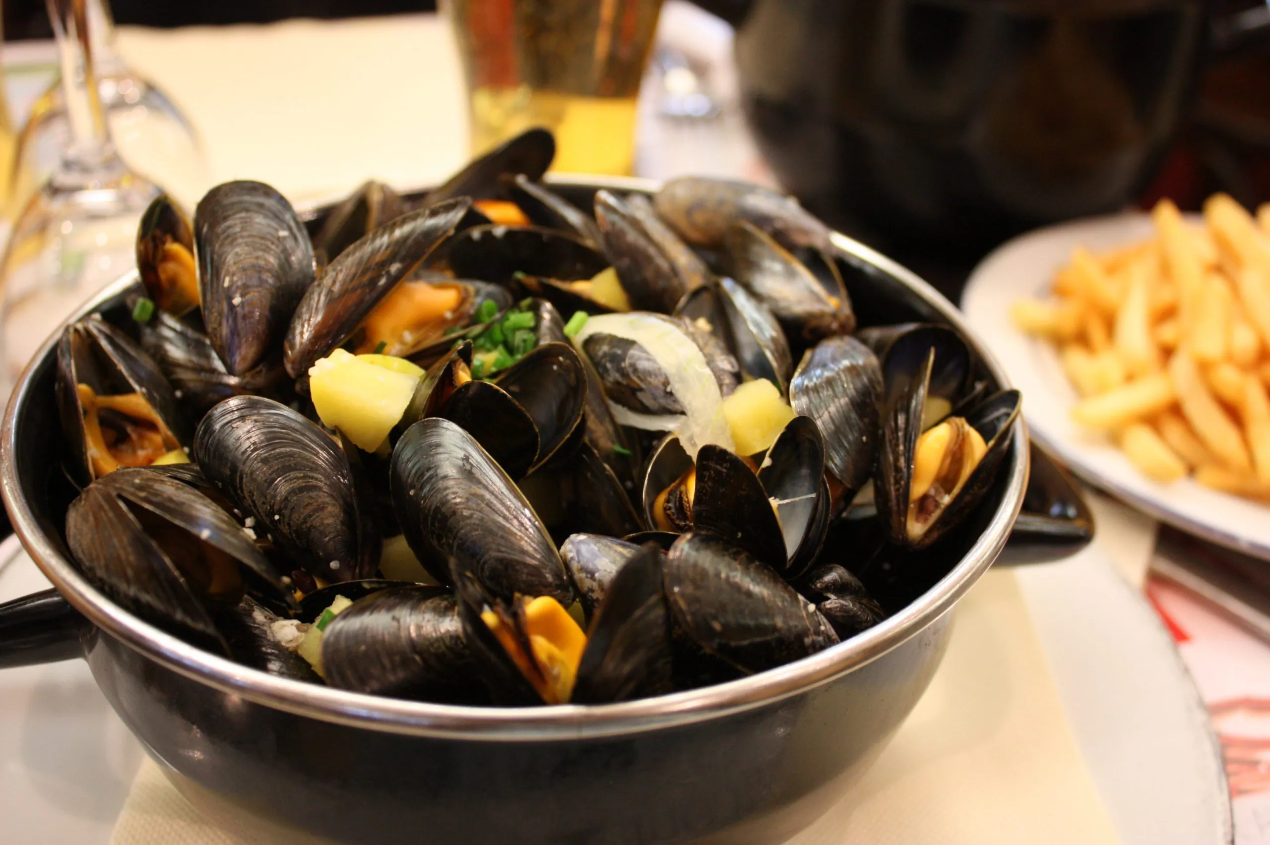 Les Moules au cidre irlandais