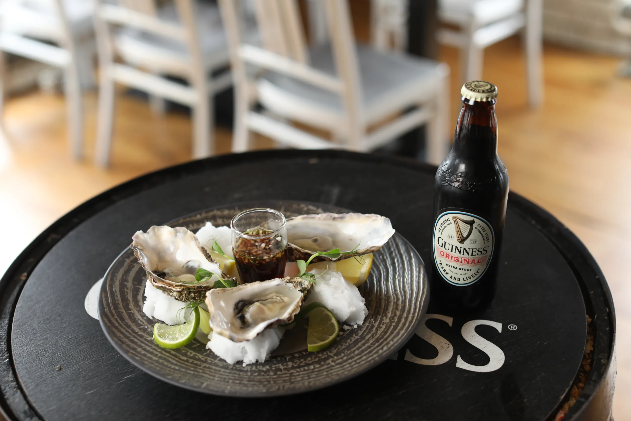 Des huîtres et de la Guinness - ©Diageo