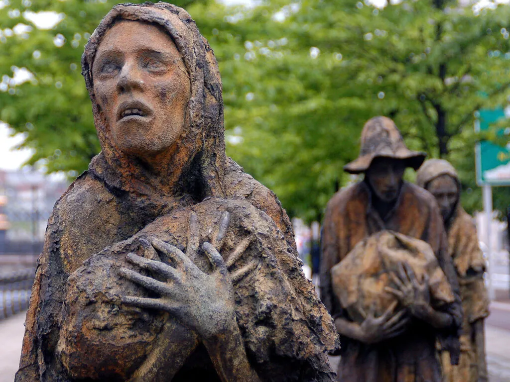 Memorial de la Famine irlandaise - Keith Ewing - cc