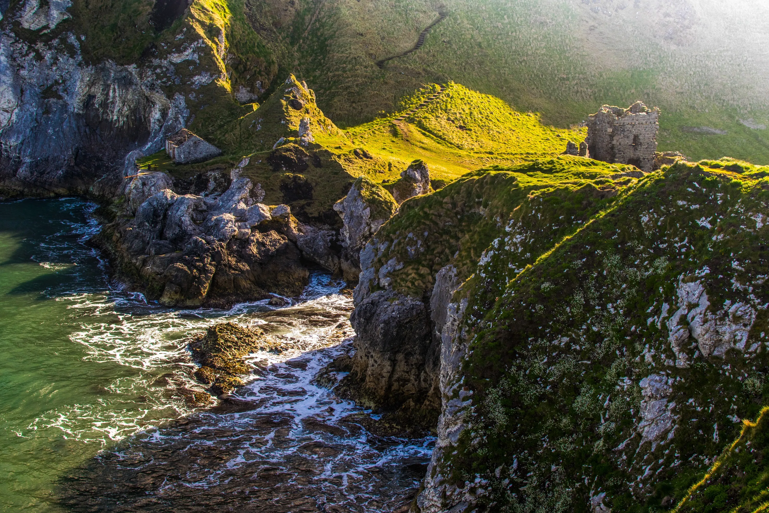 Kinbane castle - © Evaldas