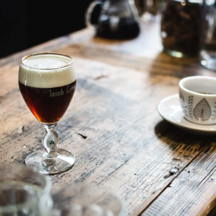 Un irish coffee - kapusnak