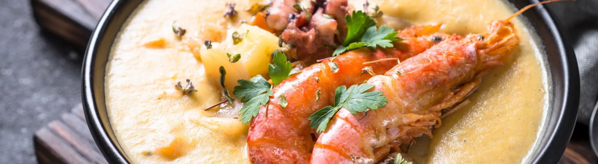 La seafood chowder