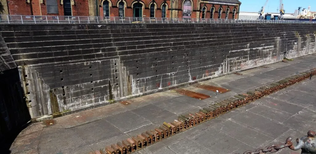 titanic dock pump house 1