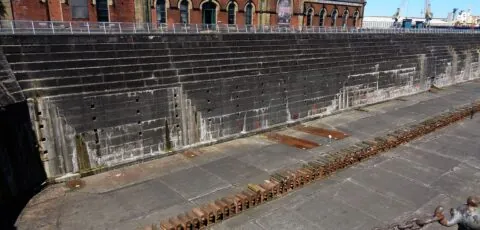 titanic dock pump house 1