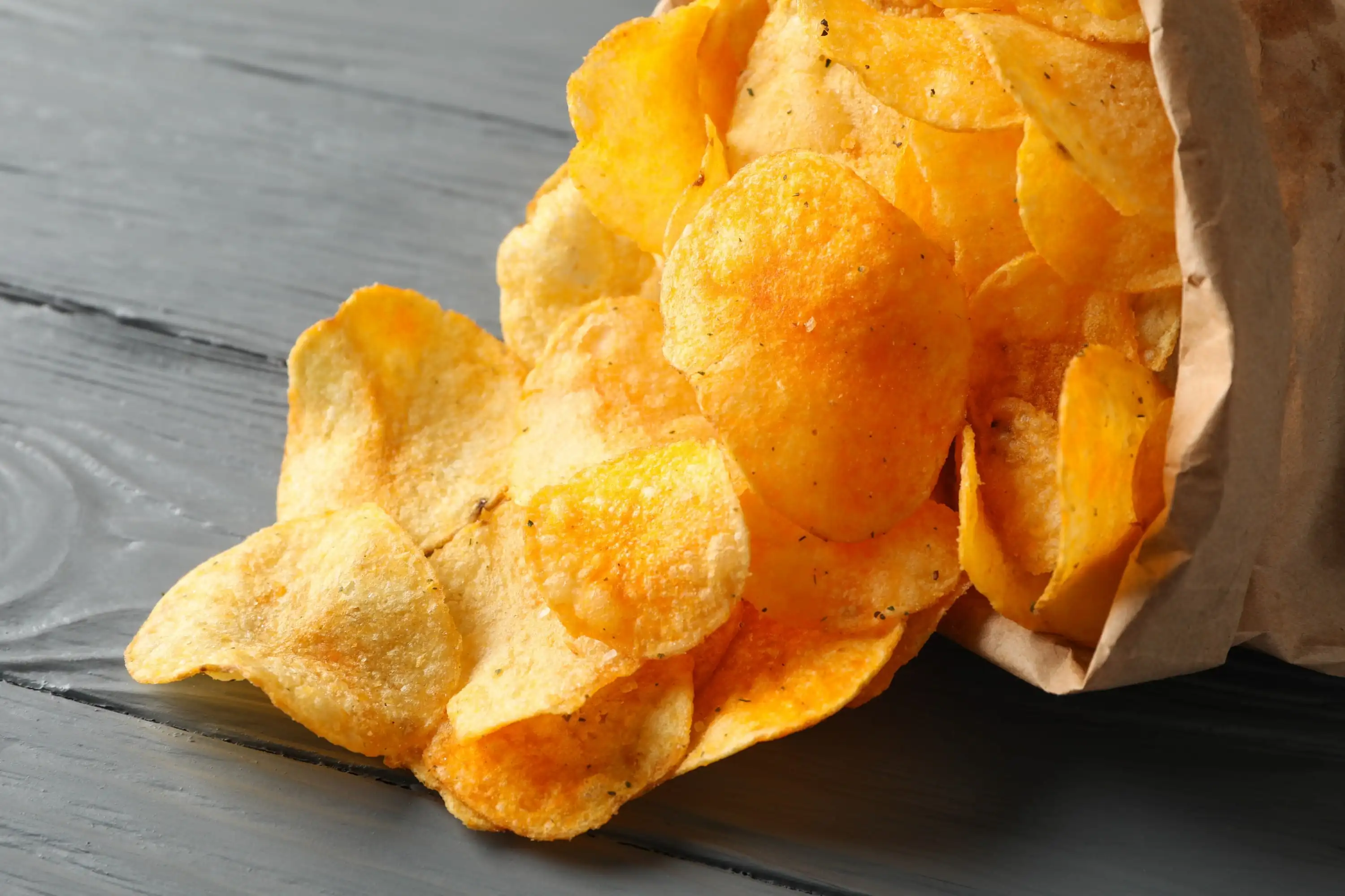 Les chips au vinaigre