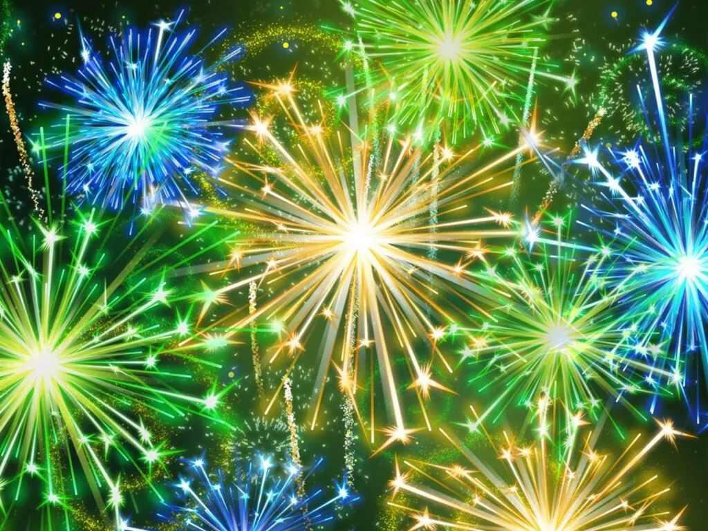 Un feu d'artifices - Epic Fireworks - cc
