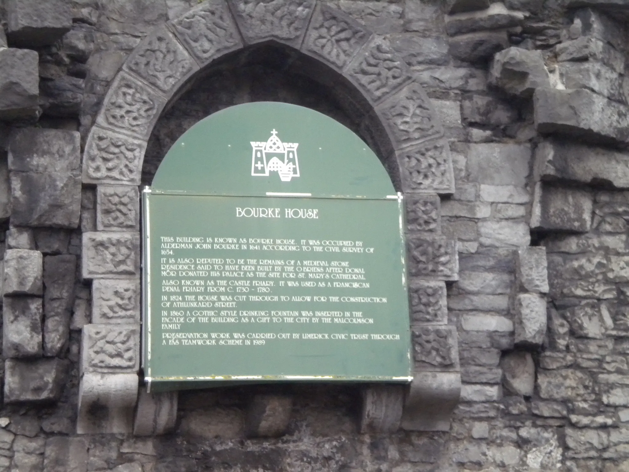 La Bourke's House à Limerick - Gabriela Avram - cc