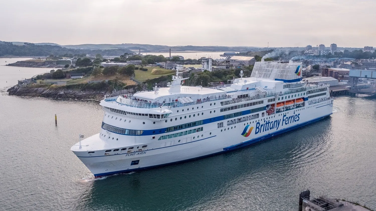 Le bateau Pont-Aven de Brittany Ferries - © BRITTANY FERRIES