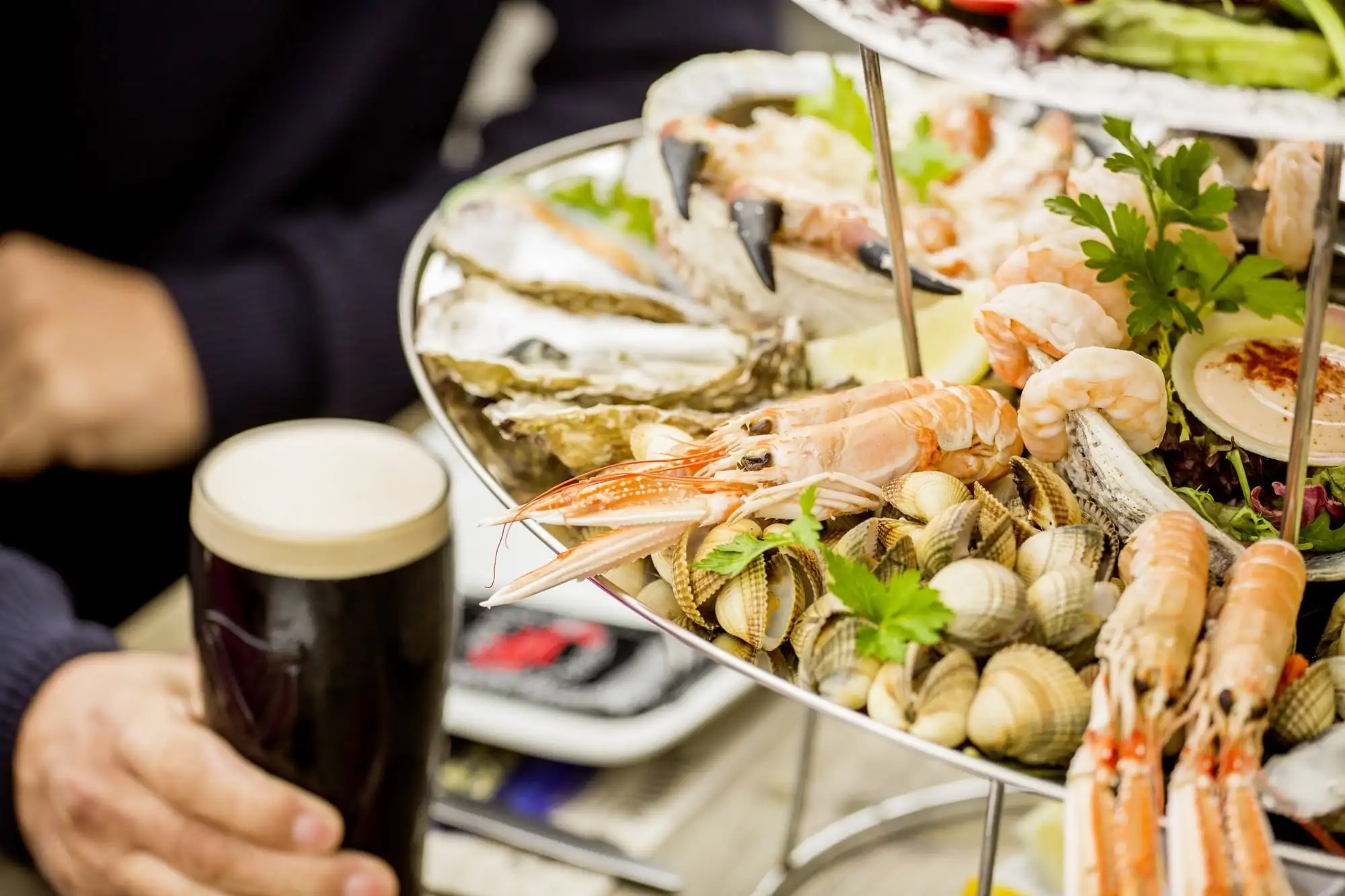 Les plateaux de fruits de mer en Irlande