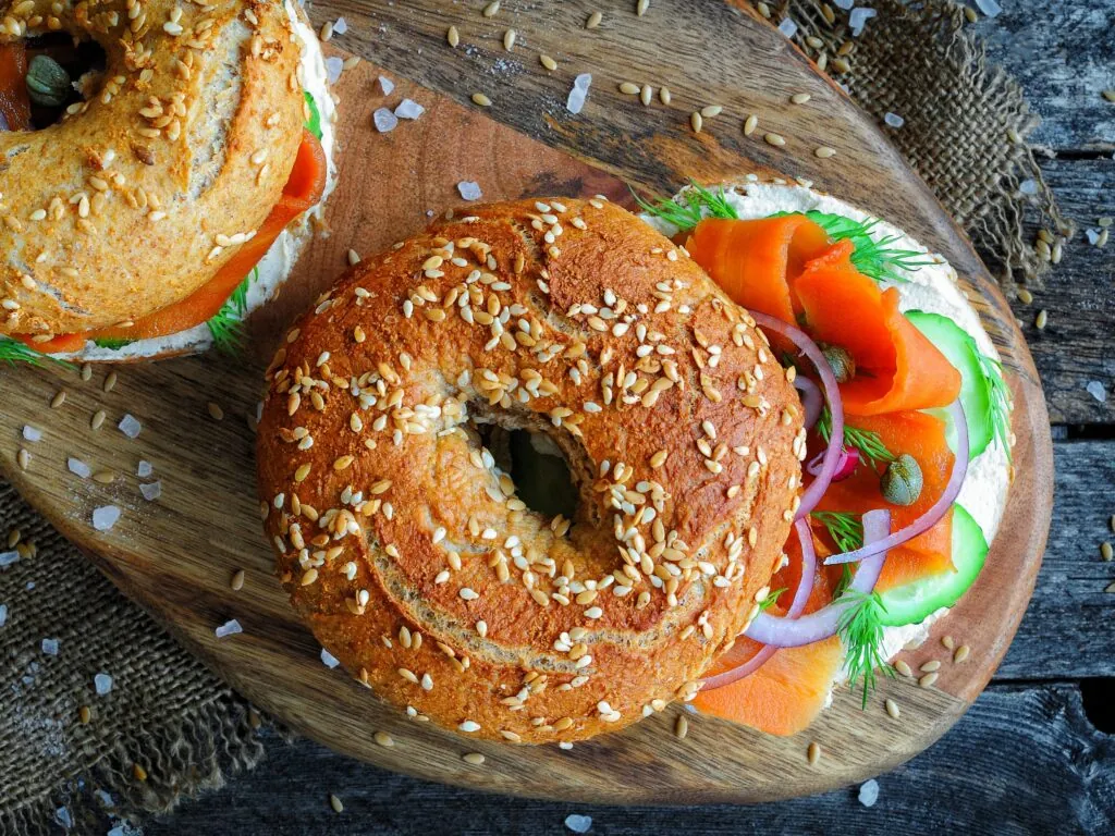 bagel saumon