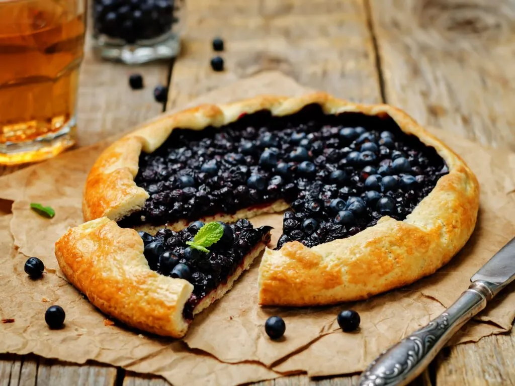blueberry pie