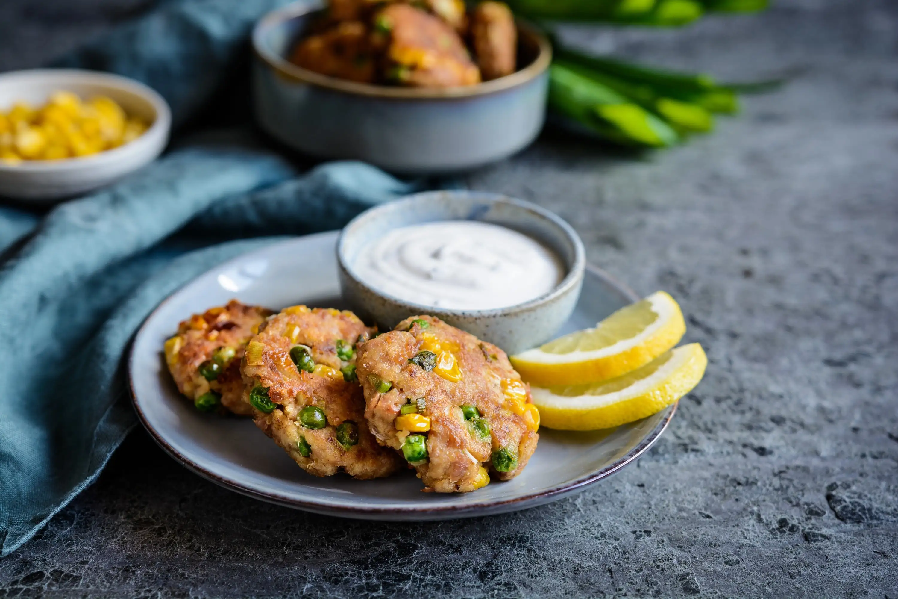 Les fish cakes