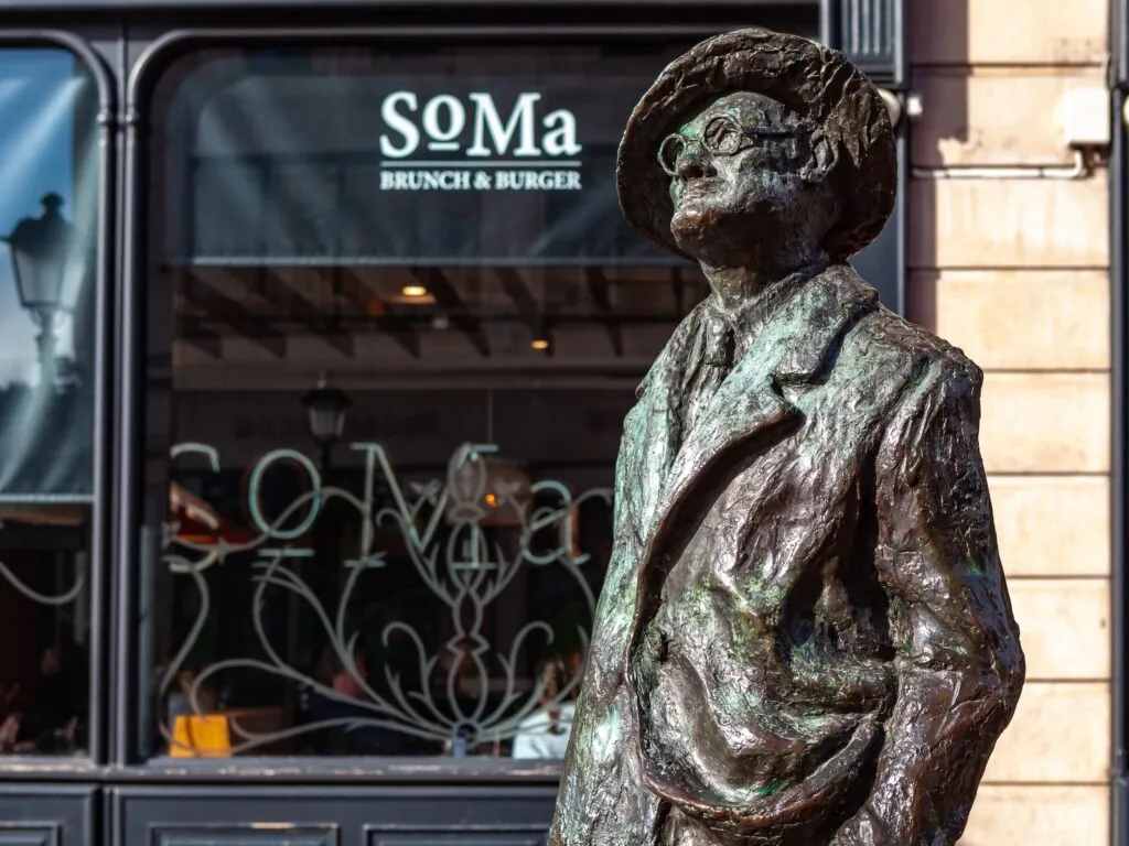 La James Joyce Statue à Dublin - © Dominionart