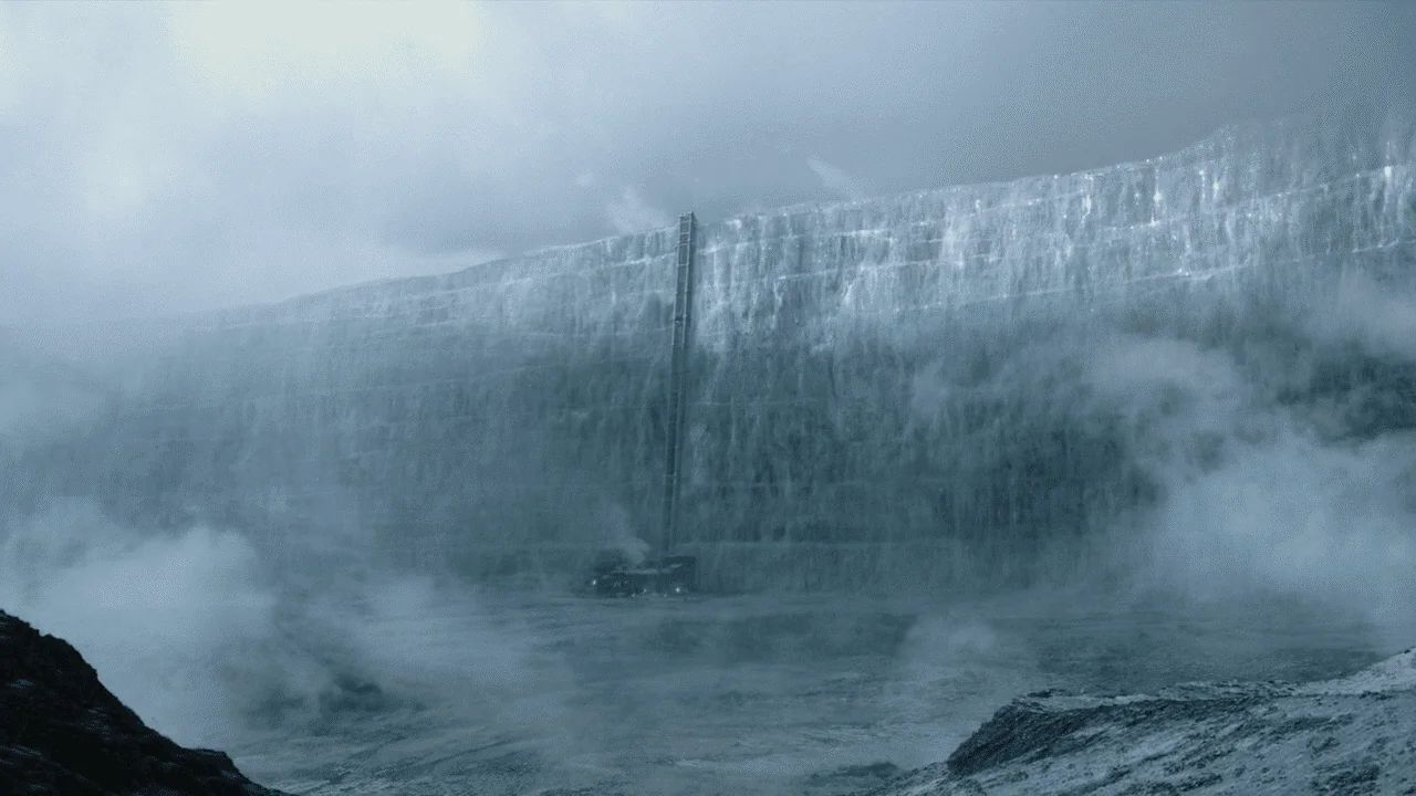 Le mur de Glace du Trône de Fer