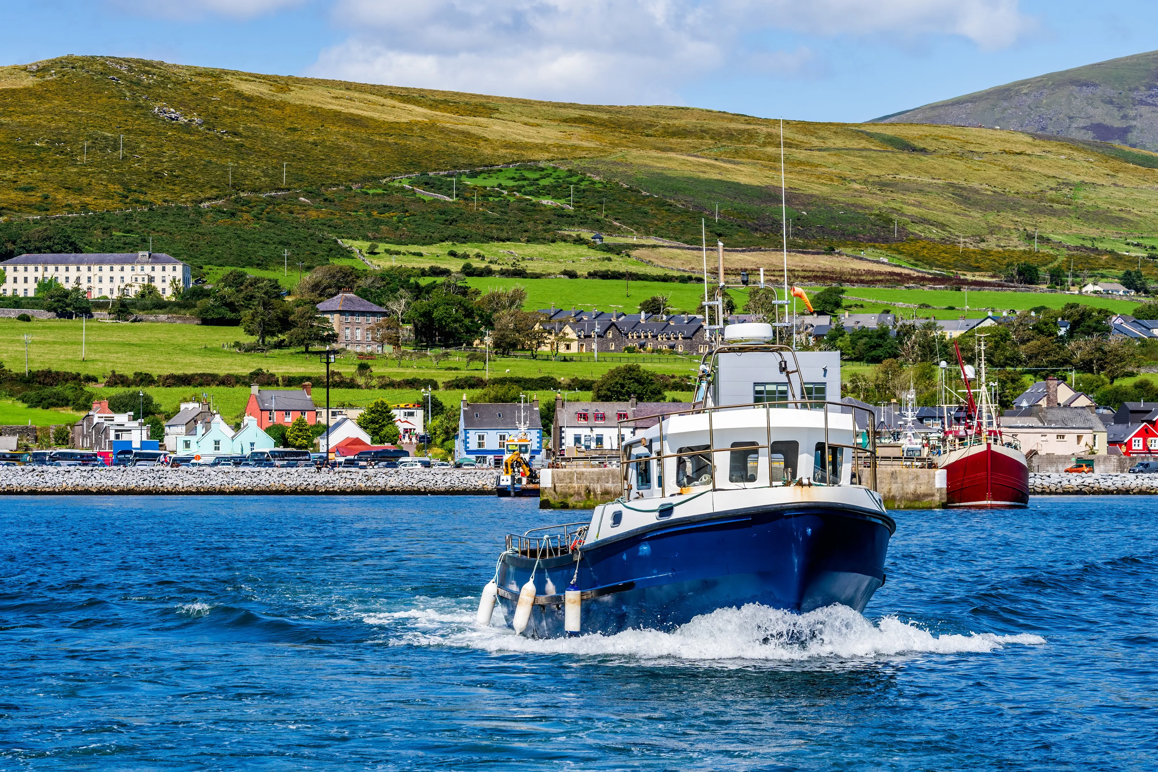 Dingle et un bateau de pêche - © Dawid