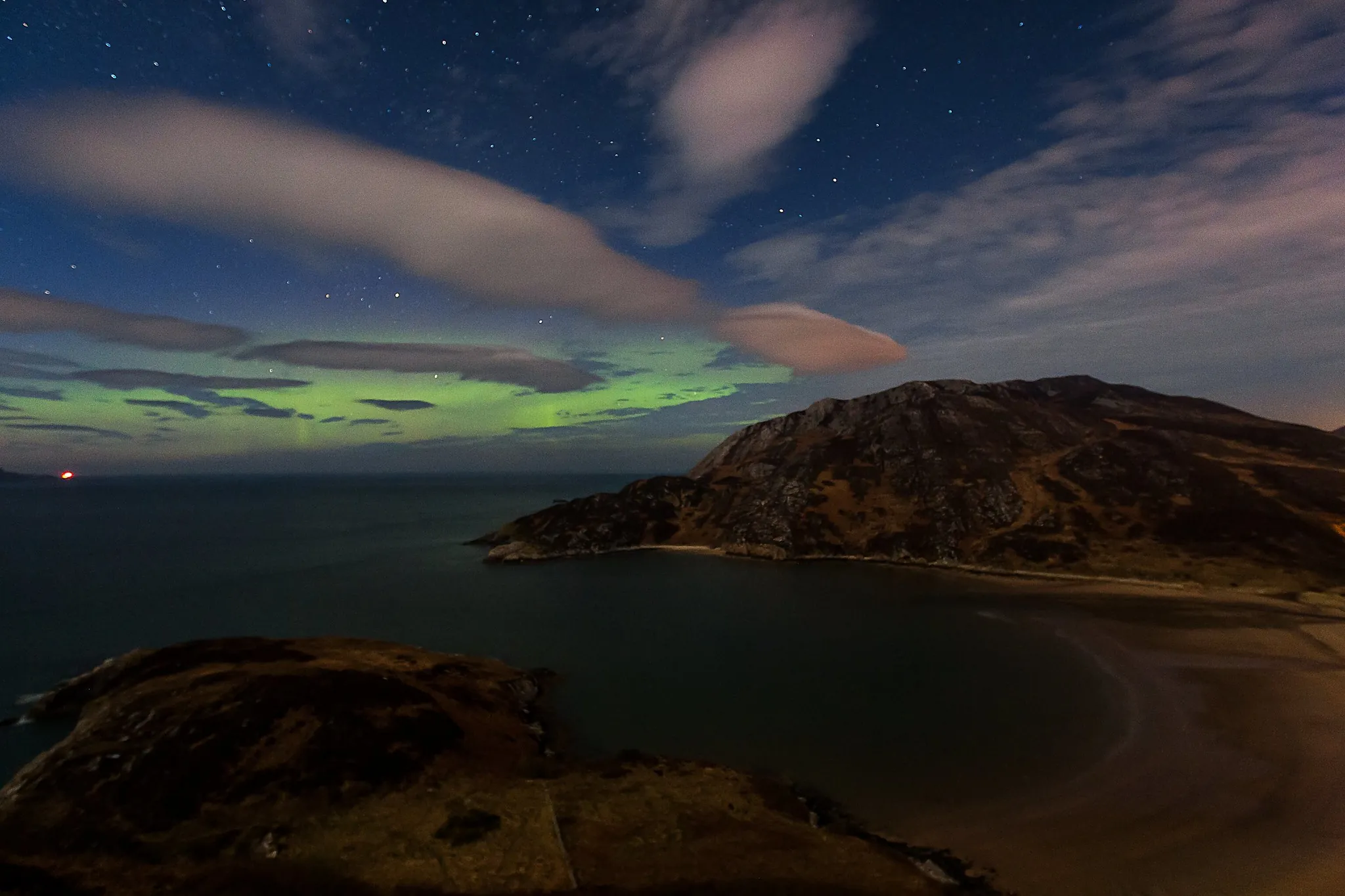 Une aurore boréale en Irlande - Greg Clarke - cc