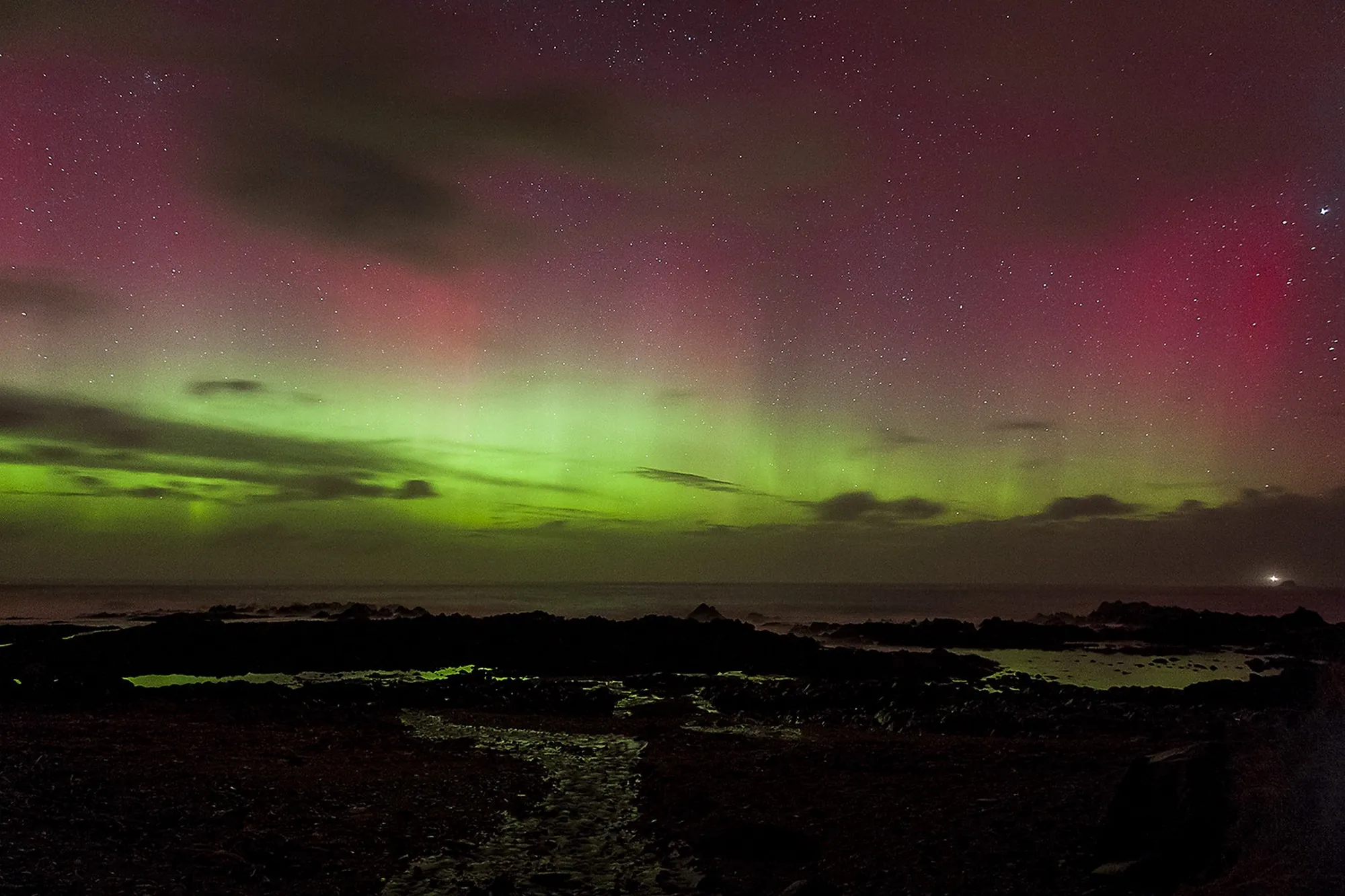 Une aurore boréale en Irlande - Greg Clarke - cc