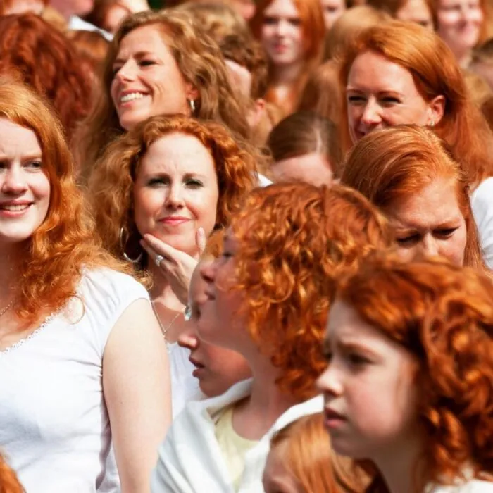 Des roux à L'Irish Redhead Convention