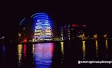 Le Convention Centre Dublin aux couleurs de la France - benmcgilloway - Instagram