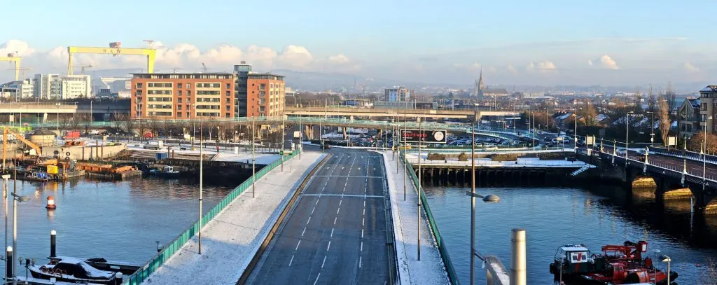 La Lagan à Belfast - Paul Eliasberg - cc