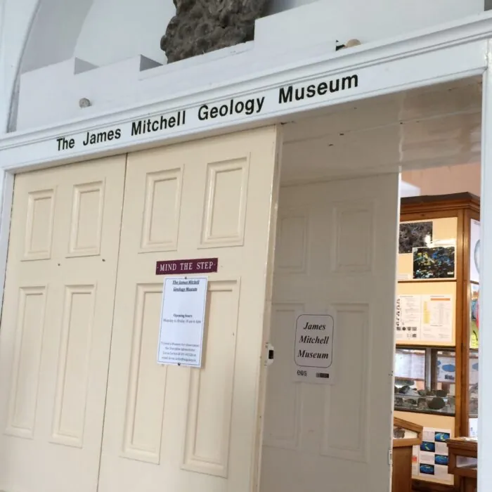 Entrée du James Mitchell Museum