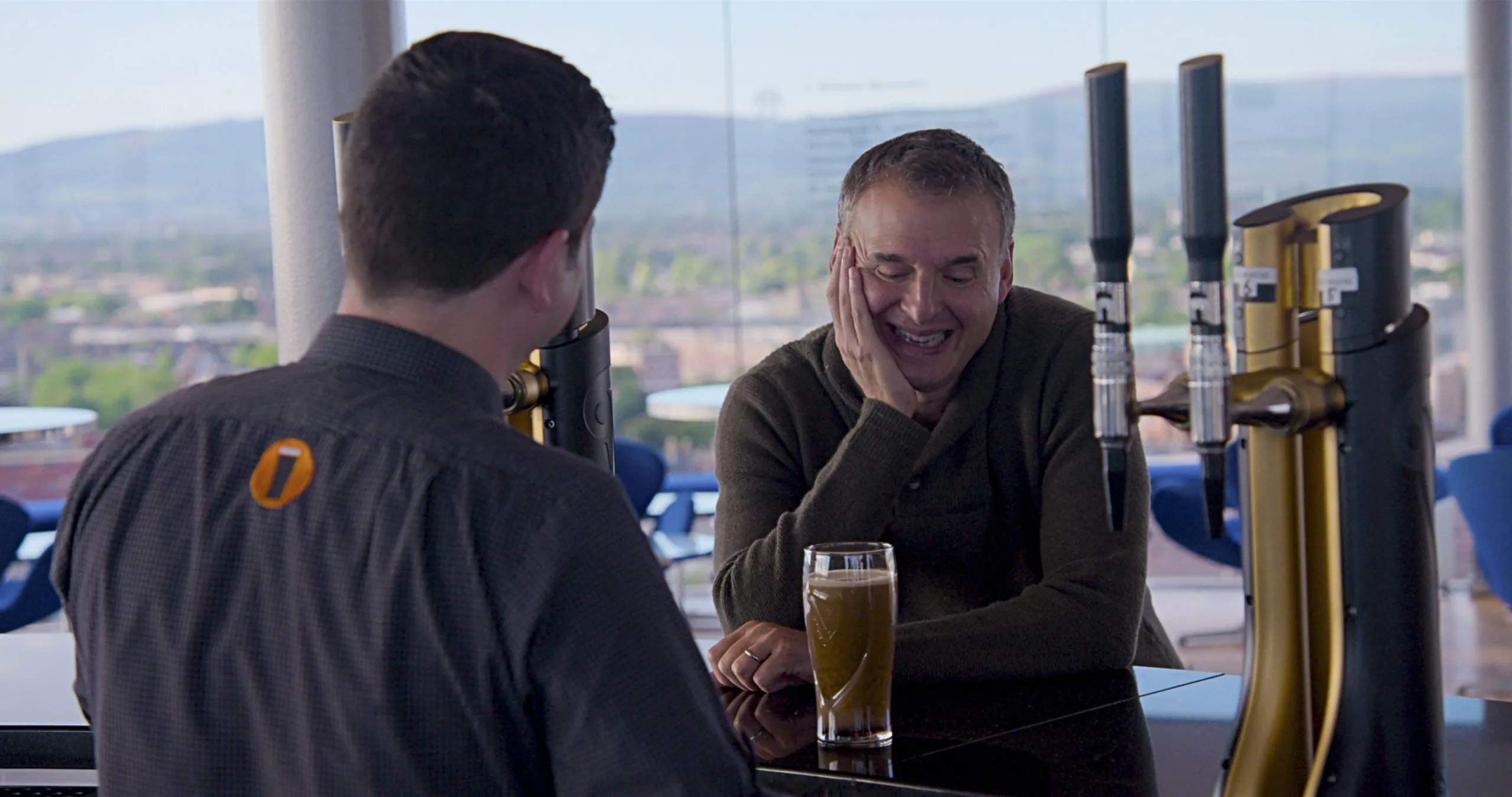 Phil Rosenthal au sein du Guinness Storehouse