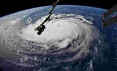 La Tempête Michael vue par satellite
