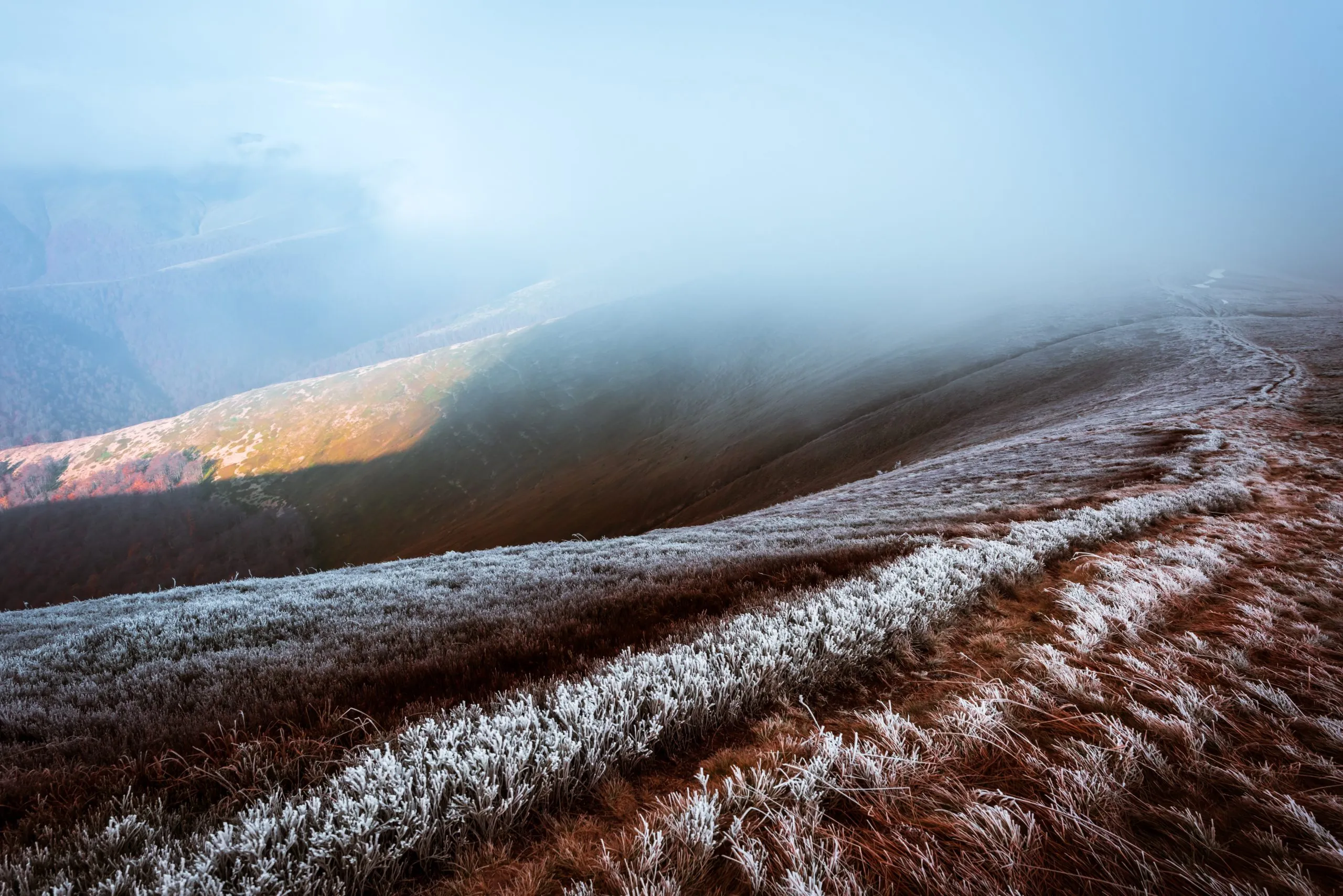 Un paysage gelé en Irlande - ivankmit