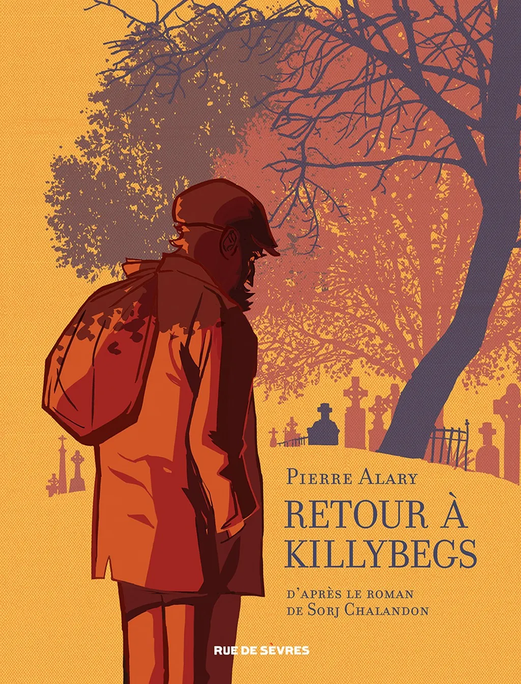 Détail de la couverture de "Retour à Killybegs" de Sorj Chalandon et Pierre Alary © Rue de Sèvres