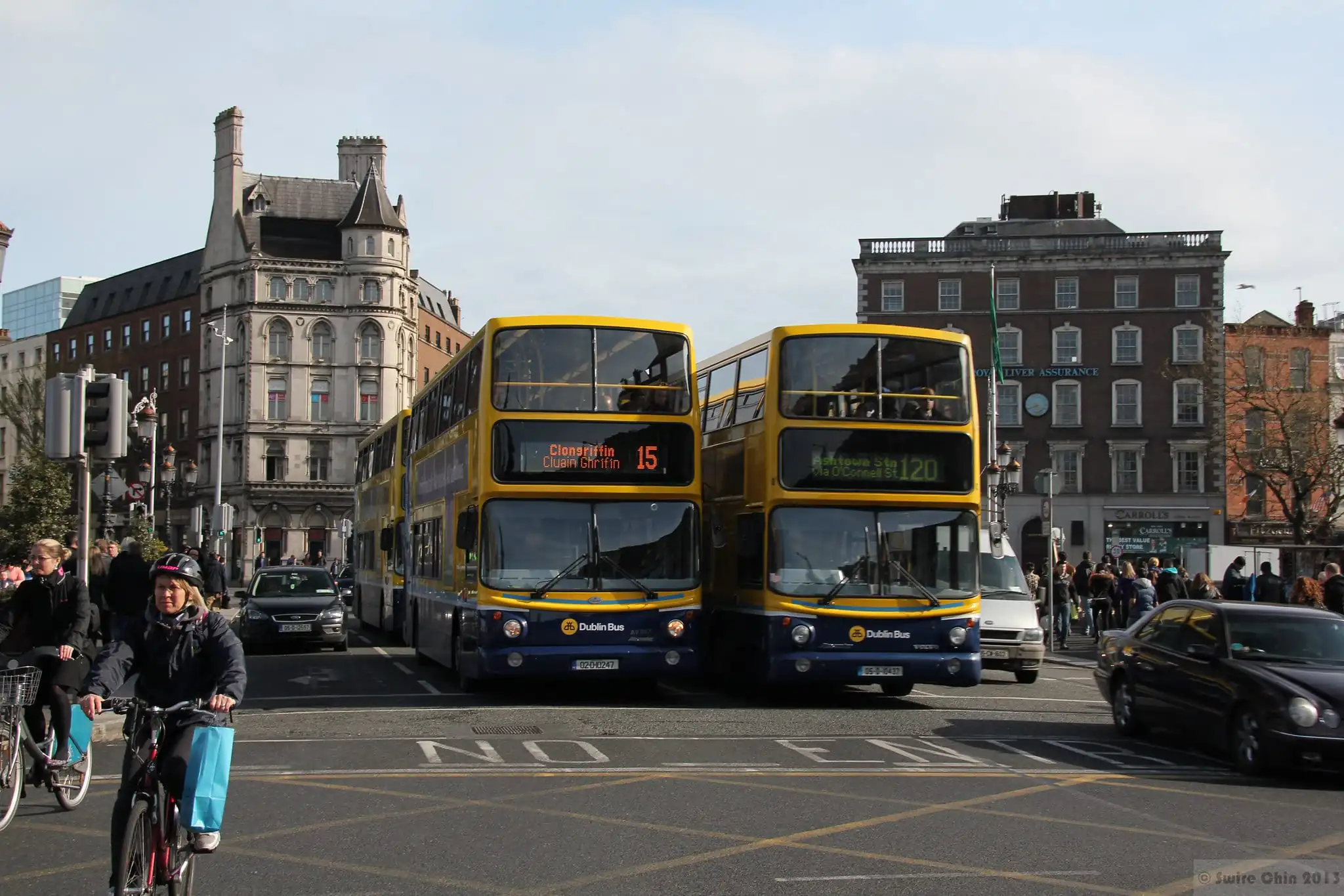 Des bus de la compagnie Dublin Bus - Can Pac Swire - cc