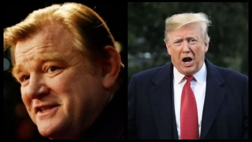 Brendan Gleeson va interpréter le président américain Donald Trump