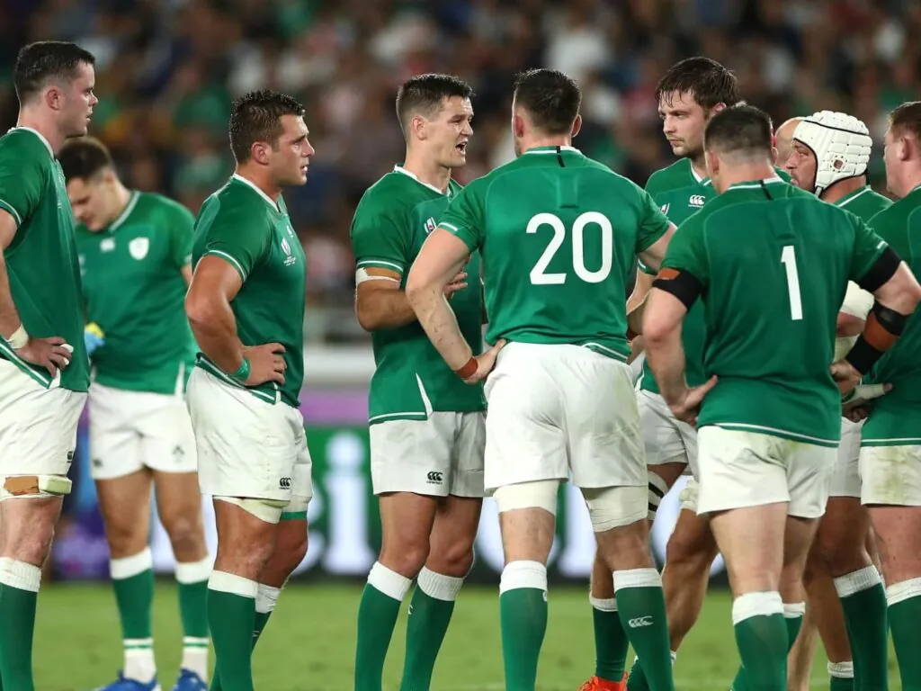 L'équipe de rugby irlandaise