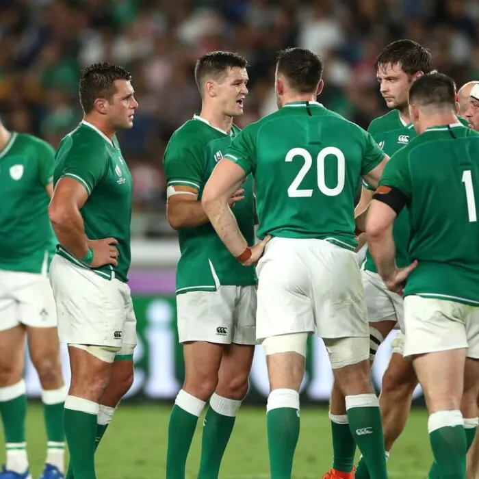 L'équipe de rugby irlandaise