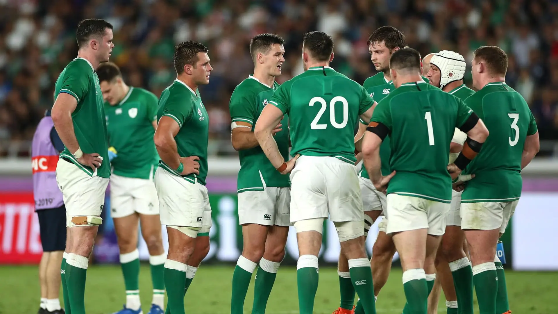 L'équipe de rugby irlandaise