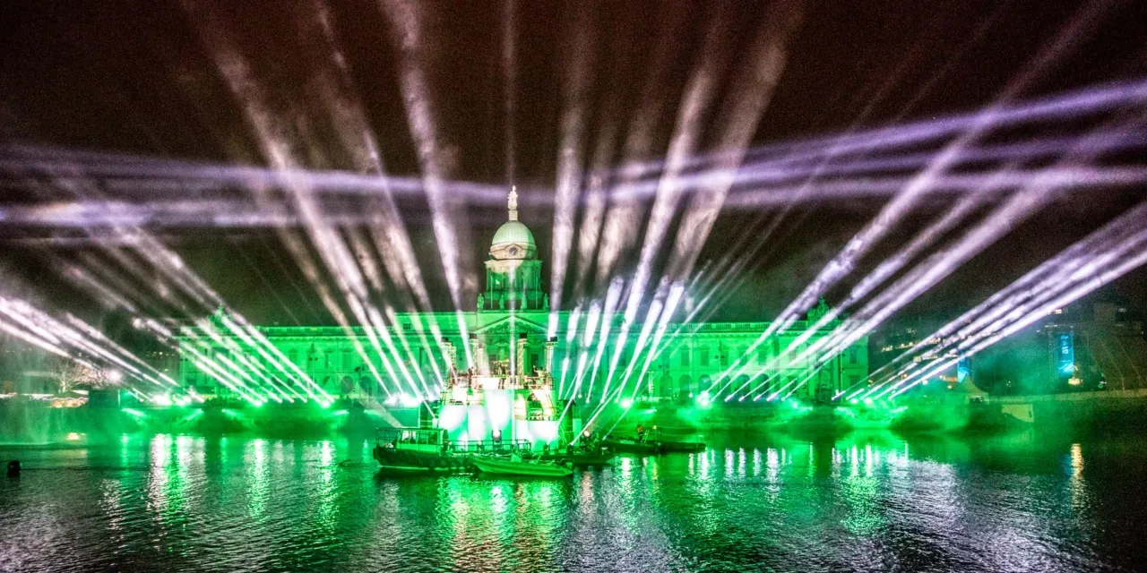 Spectacle du Nouvel an à Dublin