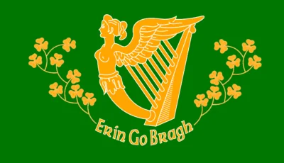 Le terme gaélique "Erin go Bragh" 1 Le drapeau irlandais Erin go bragh