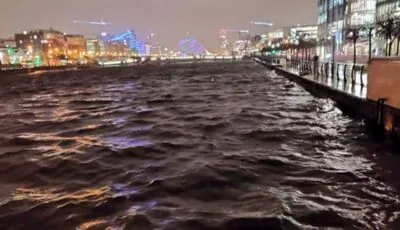 La Liffey sur le point de déborder - Dublinlive