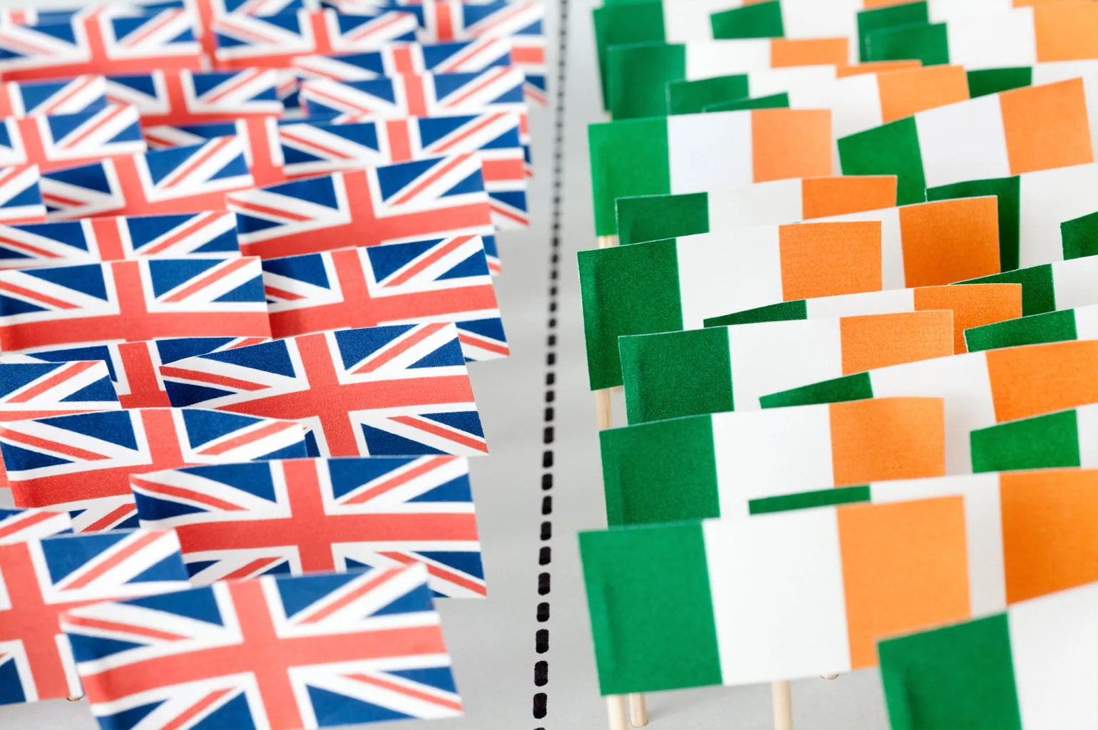 Le fracture entre l'Irlande et le Royaume-Uni