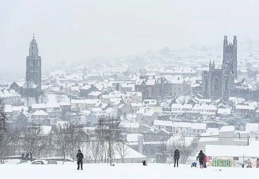 Cork sous la neige, il y a 2 ans