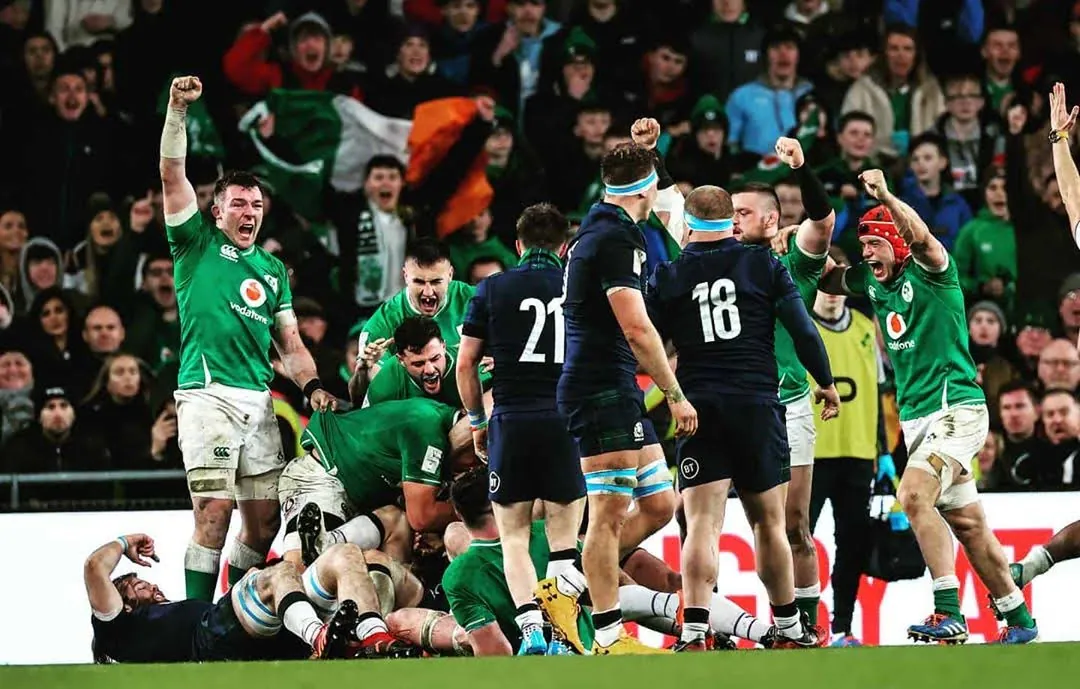 L'Irlande a vaincu l'Ecosse - @sixnationsrugby