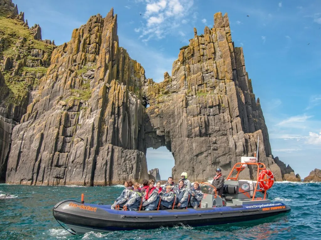 Le bateau du Dingle Sea Safari - www.dingleseasafari.com
